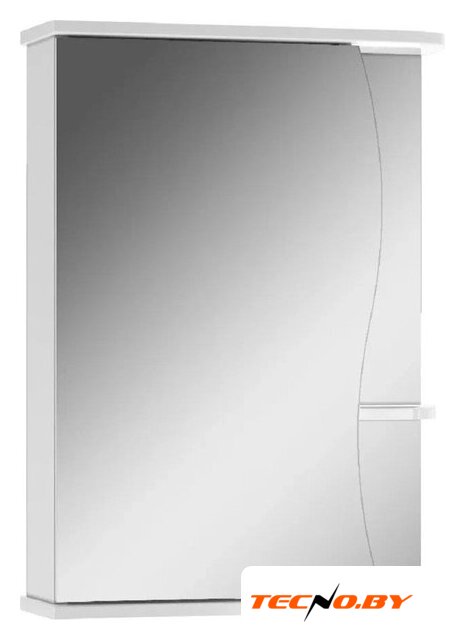  Saniteco Шкаф с зеркалом для ванной Aria 1-50 R/L S1032HZR - Изображение №8 — Интернет-Магазин TECNO.BY