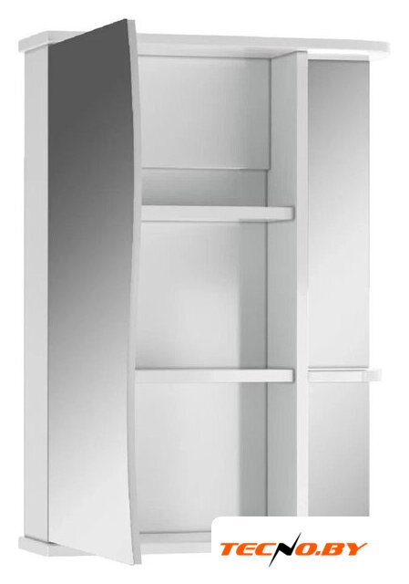  Saniteco Шкаф с зеркалом для ванной Aria 1-50 R/L S1032HZR - Изображение №10 — Интернет-Магазин TECNO.BY
