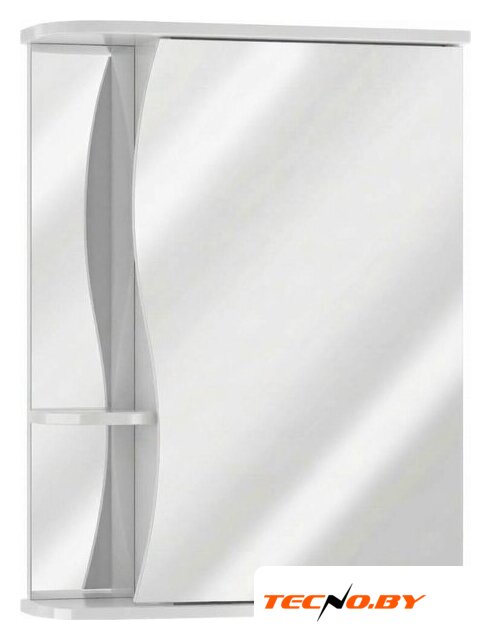  Saniteco Шкаф с зеркалом для ванной Aria 1-50 R/L S1032HZR - Изображение №9 — Интернет-Магазин TECNO.BY