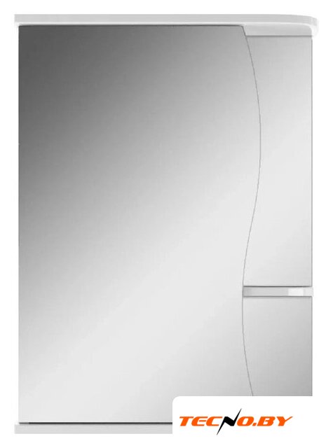  Saniteco Шкаф с зеркалом для ванной Aria 1-50 R/L S1032HZR - Изображение №11 — Интернет-Магазин TECNO.BY
