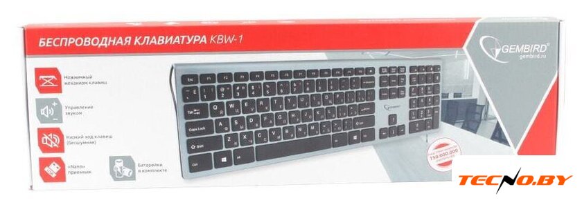 Клавиатура Gembird KBW-1 - Изображение №4 — Интернет-Магазин TECNO.BY