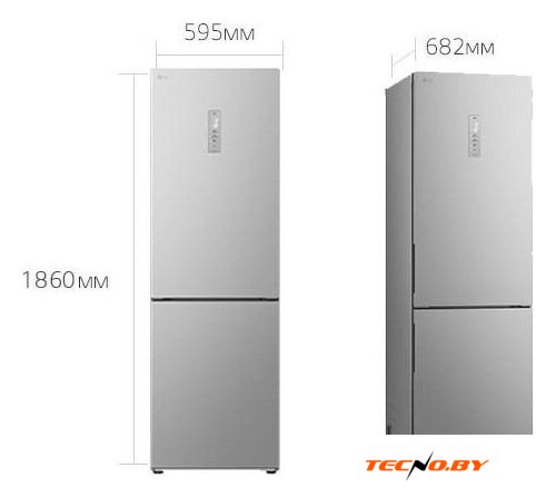 Холодильник LG DoorCooling+ GC-B459FNPW - Изображение №18 — Интернет-Магазин TECNO.BY