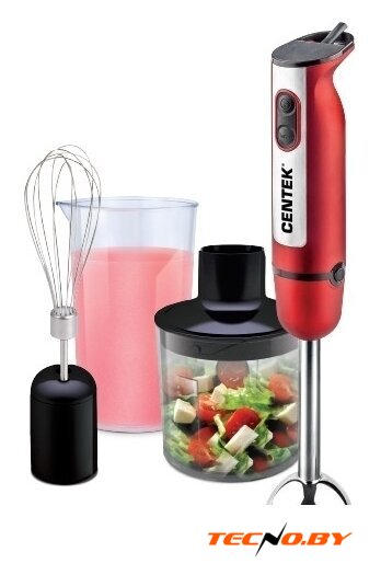 Погружной блендер CENTEK CT-1319 (красный) - Изображение №1 — Интернет-Магазин TECNO.BY