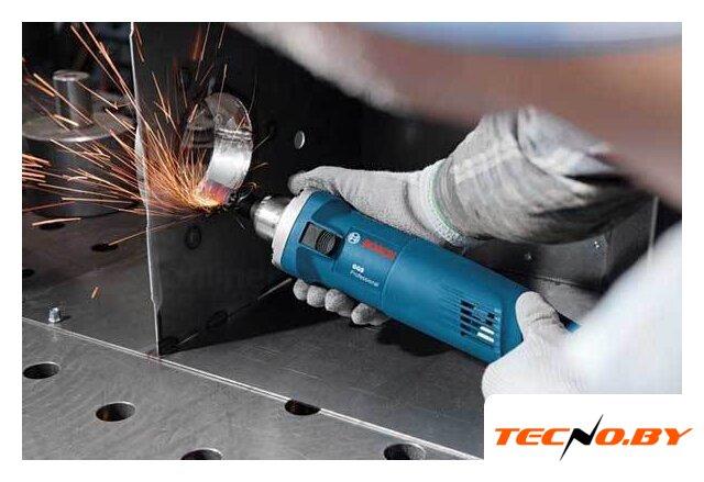 Прямошлифовальная машина Bosch GGS 28 C Professional [0601220000] - Изображение №3 — Интернет-Магазин TECNO.BY