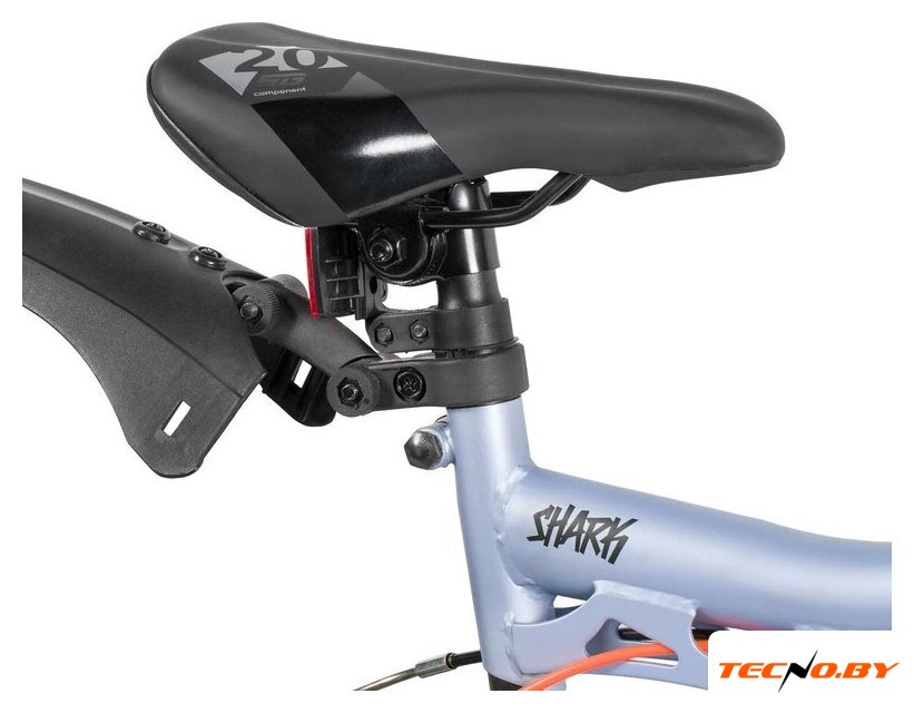Детский велосипед Novatrack Shark 20 20SS6V.SHARK.GRB6 (серо-голубой) - Изображение №8 — Интернет-Магазин TECNO.BY