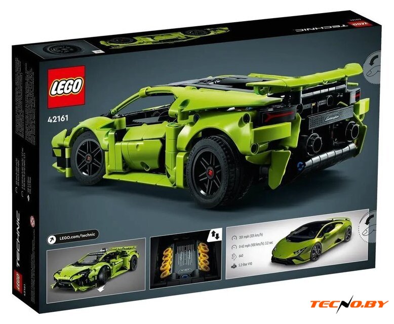Конструктор LEGO Technic 42161 Lamborghini Huracan Tecnica - Изображение №2 — Интернет-Магазин TECNO.BY