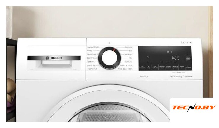 Сушильная машина Bosch Serie 6 WQG145APPL - Изображение №2 — Интернет-Магазин TECNO.BY