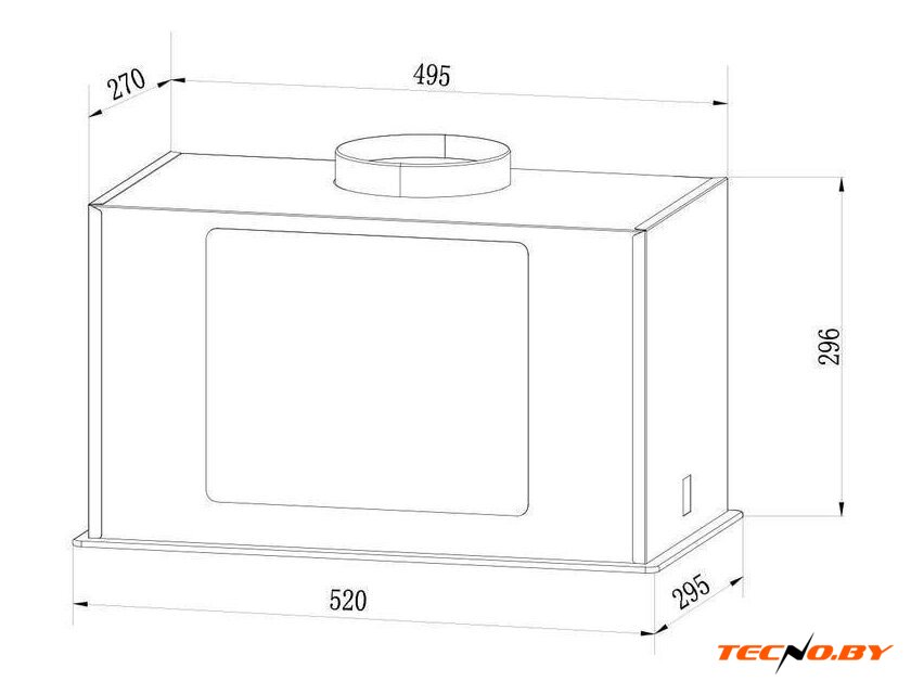 Кухонная вытяжка Weissgauff Aura 850 WH - Изображение №4 — Интернет-Магазин TECNO.BY