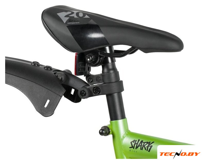 Детский велосипед Novatrack Shark 20 20SS6D.SHARK.GN6 (зеленый) - Изображение №2 — Интернет-Магазин TECNO.BY