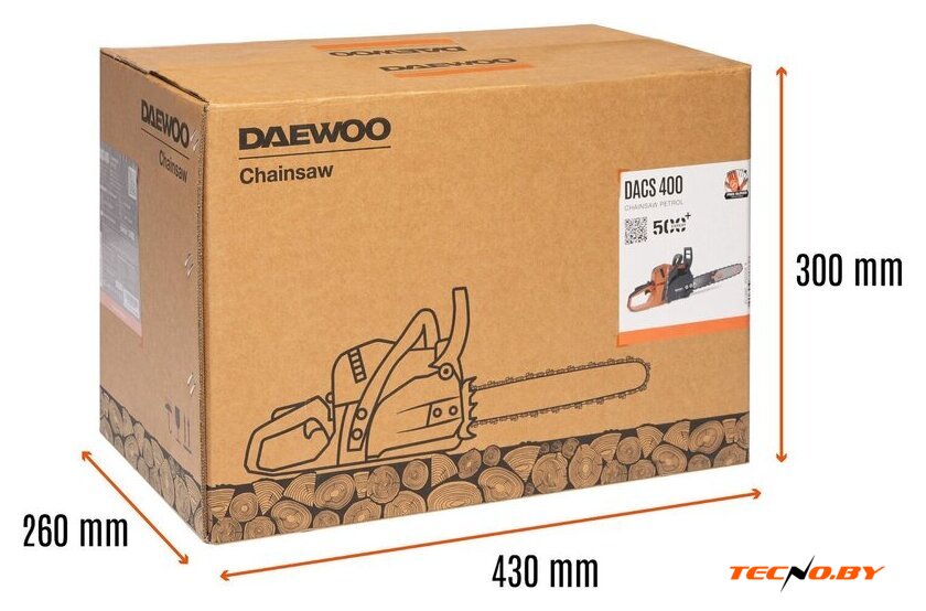 Бензопила Daewoo Power DACS 400 - Изображение №8 — Интернет-Магазин TECNO.BY