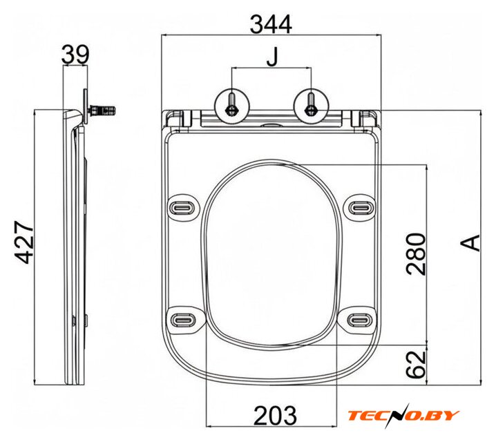 Унитаз напольный Lauter W76 P-TRAP 21122762 + гигиенический душ Glow 21LT0224GL (горизонтальный выпуск) - Изображение №21 — Интернет-Магазин TECNO.BY