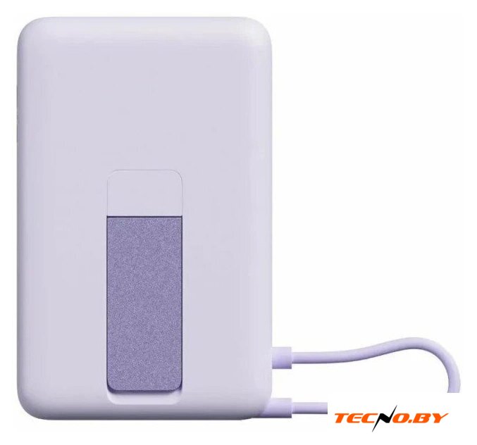 Внешний аккумулятор Xiaomi Magnetic Power Bank with Built-in Stand WPB1007Z 10000mAh (сиреневый, международная версия) - Изображение №2 — Интернет-Магазин TECNO.BY