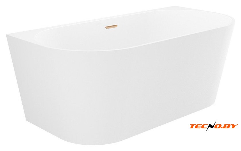 Ванна Wellsee Excellence Pro 140x70 28760104R (пристенная ванна белый глянец, экран, ножки, сифон-автомат золото) - Изображение №2 — Интернет-Магазин TECNO.BY