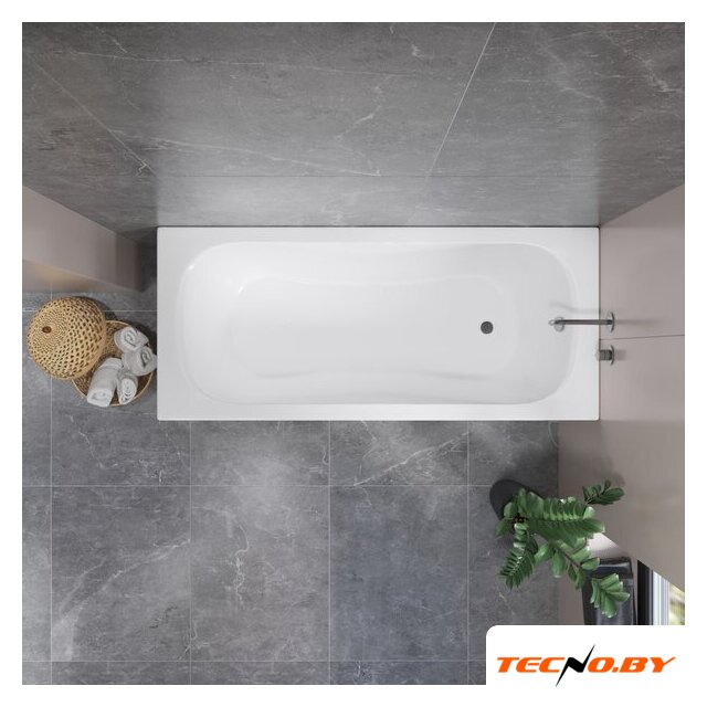 Ванна Lauter Sophia 150 21205150 (с ножками и сифоном 21Y11021 матовый черный) - Изображение №10 — Интернет-Магазин TECNO.BY