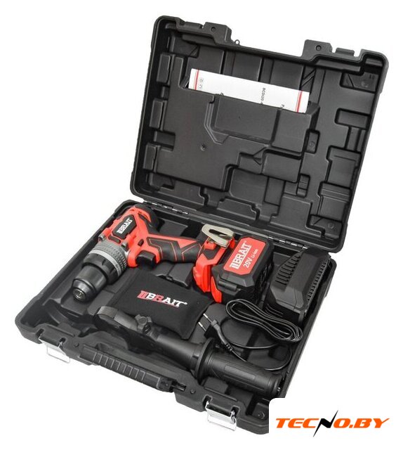 Дрель-шуруповерт Brait BCDI20-4PUMBL-1 PRO (с 1-м АКБ, кейс) - Изображение №2 — Интернет-Магазин TECNO.BY