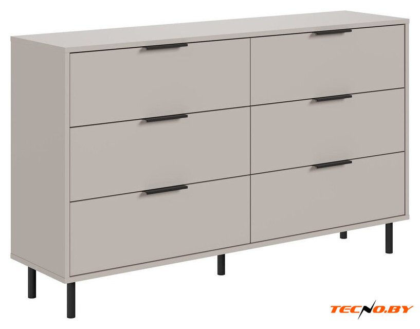 Комод Mio Tesoro Rimini KOM6S (кашемир/кашемир) - Изображение №1 — Интернет-Магазин TECNO.BY