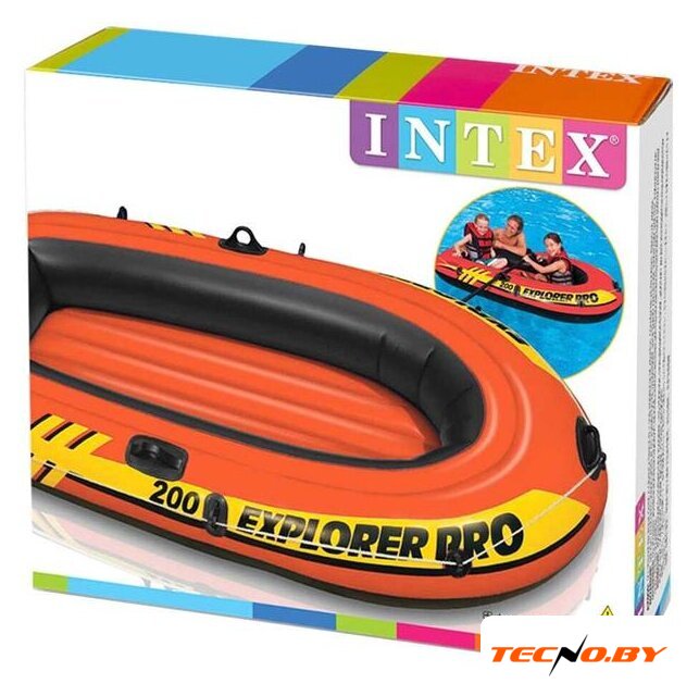 Гребная лодка Intex Explorer Pro 200 - Изображение №3 — Интернет-Магазин TECNO.BY