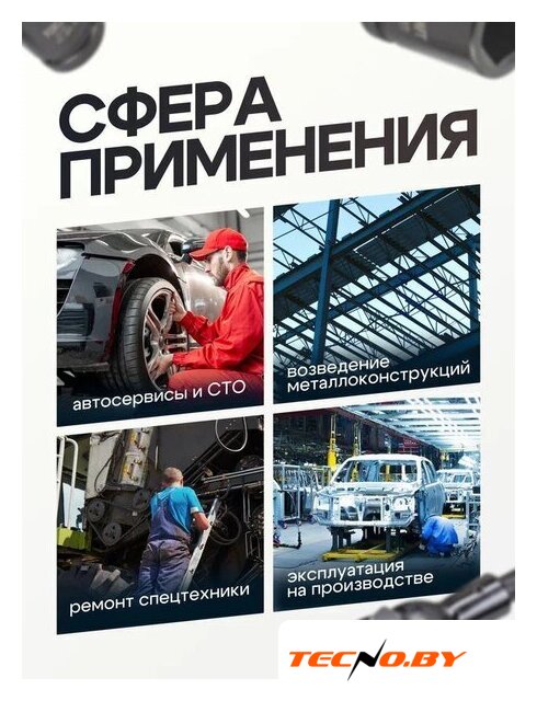 Универсальный набор инструментов ForceKraft FK-6212-9MPB(56368) - Изображение №8 — Интернет-Магазин TECNO.BY