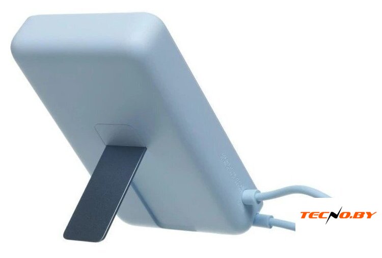 Внешний аккумулятор Xiaomi Magnetic Power Bank with Built-in Stand WPB1007Z 10000mAh (голубой, международная версия) - Изображение №7 — Интернет-Магазин TECNO.BY