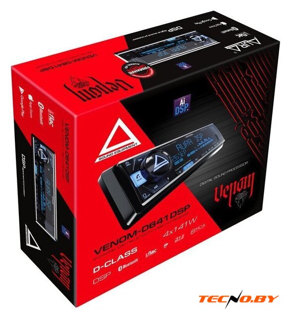USB-магнитола Aura Venom-D641DSP - Изображение №8 — Интернет-Магазин TECNO.BY