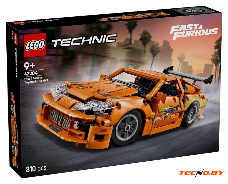 Конструктор LEGO Technic 42204 Форсаж Toyota Supra MK4 - Изображение №1 — Интернет-Магазин TECNO.BY