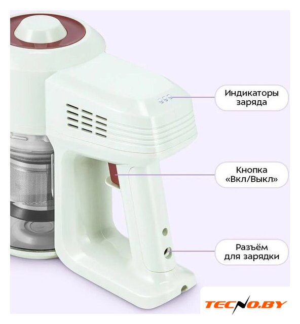 Пылесос Kitfort KT-5346 - Изображение №5 — Интернет-Магазин TECNO.BY