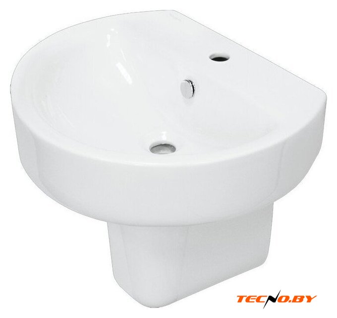 Умывальник Sanita Luxe Best ВКС WB.PD/Best/55-C/WHT.G/S1 - Изображение №11 — Интернет-Магазин TECNO.BY