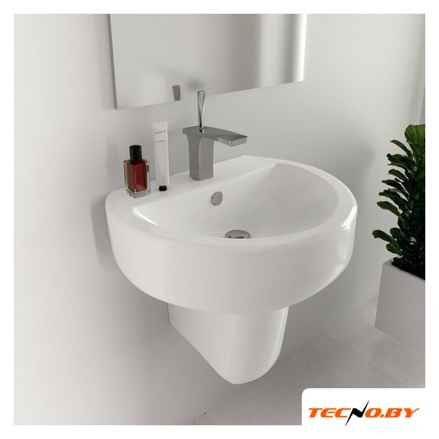 Умывальник Sanita Luxe Best ВКС WB.PD/Best/55-C/WHT.G/S1 - Изображение №20 — Интернет-Магазин TECNO.BY