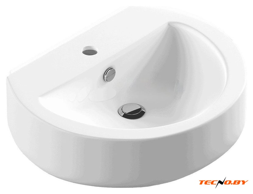 Умывальник Sanita Luxe Best ВКС WB.PD/Best/55-C/WHT.G/S1 - Изображение №1 — Интернет-Магазин TECNO.BY