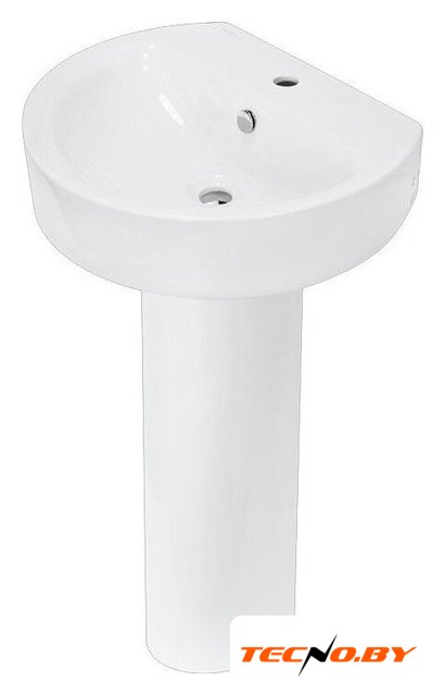 Умывальник Sanita Luxe Best ВКС WB.PD/Best/55-C/WHT.G/S1 - Изображение №10 — Интернет-Магазин TECNO.BY