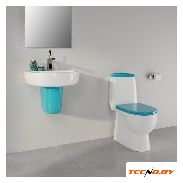Умывальник Sanita Luxe Best ВКС WB.PD/Best/55-C/WHT.G/S1 - Изображение №14 — Интернет-Магазин TECNO.BY