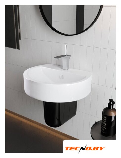 Умывальник Sanita Luxe Best ВКС WB.PD/Best/55-C/WHT.G/S1 - Изображение №19 — Интернет-Магазин TECNO.BY