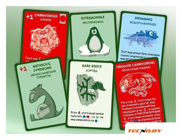 Настольная игра Правильные игры Эволюция. Случайные мутации - Изображение №15 — Интернет-Магазин TECNO.BY