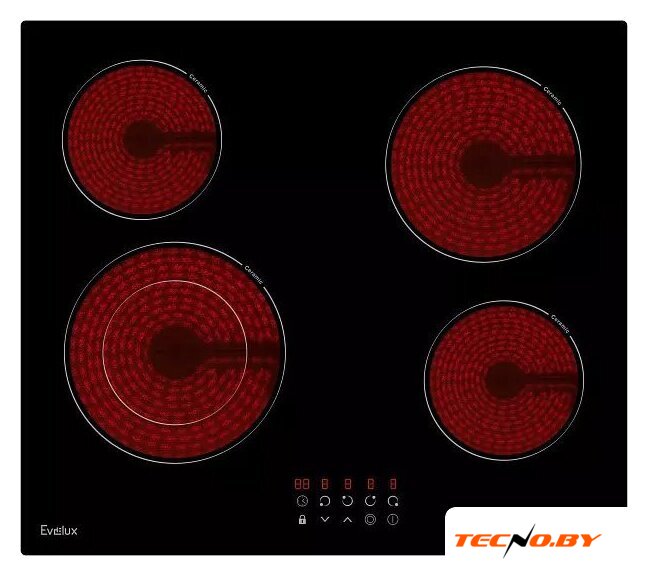 Варочная панель Evelux HEV 641 B - Изображение №1 — Интернет-Магазин TECNO.BY