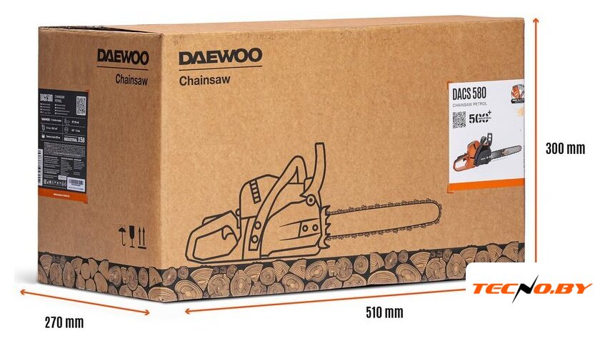 Бензопила Daewoo Power DACS 580 - Изображение №7 — Интернет-Магазин TECNO.BY