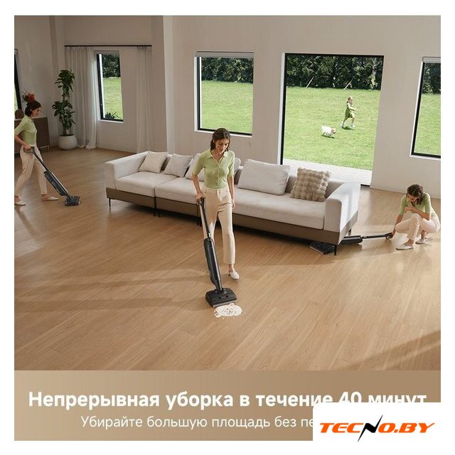Вертикальный моющий пылесос Trouver Wet and Dry M10 Pro - Изображение №13 — Интернет-Магазин TECNO.BY