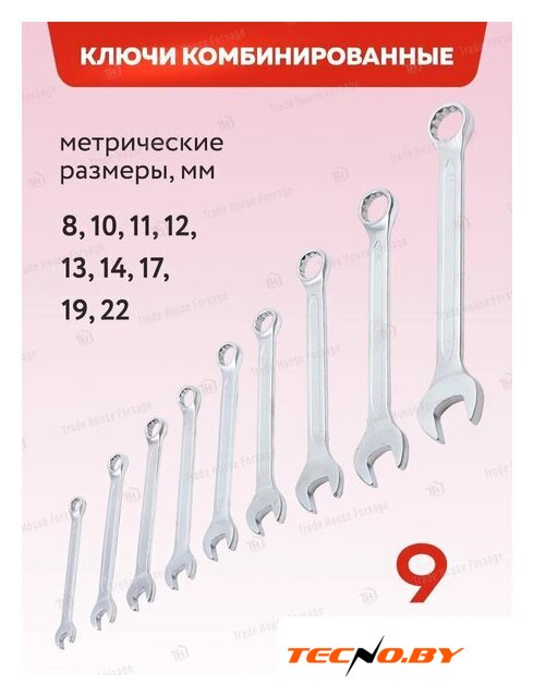 Универсальный набор инструментов ForceKraft FK-4821-5(16212) - Изображение №8 — Интернет-Магазин TECNO.BY