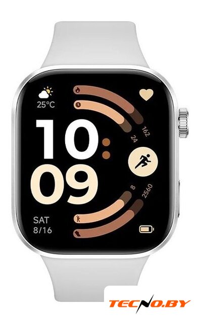 Умные часы Xiaomi Redmi Watch 6 M2523W1 (серебристый, международная версия) - Изображение №2 — Интернет-Магазин TECNO.BY