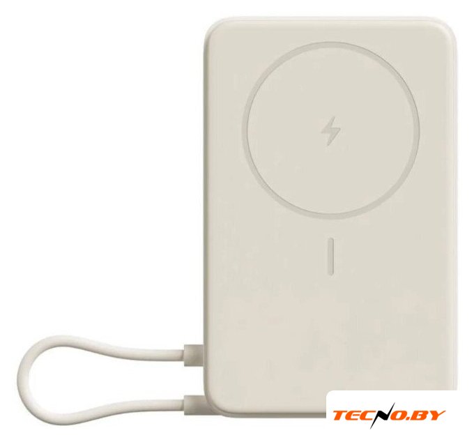 Внешний аккумулятор Xiaomi Magnetic Power Bank with Built-in Stand WPB1007Z 10000mAh (бежевый, международная версия) - Изображение №1 — Интернет-Магазин TECNO.BY