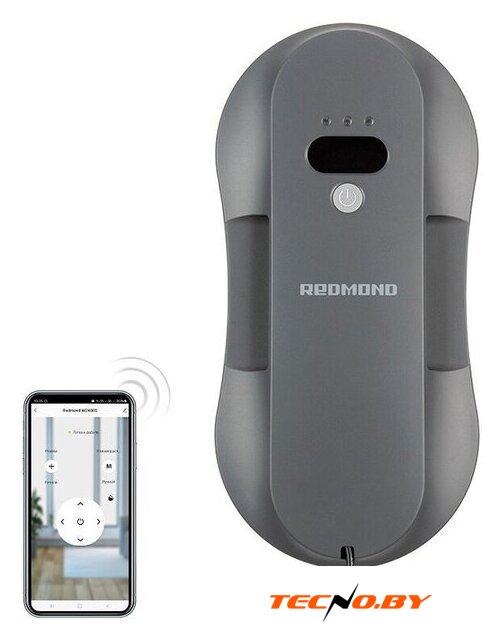 Робот для мытья окон Redmond (Редмонд) W2400S (серый) - Изображение №1 — Интернет-Магазин TECNO.BY