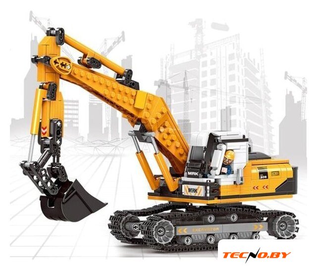 Конструктор XingBao XB-03038 Экскаватор - Изображение №3 — Интернет-Магазин TECNO.BY