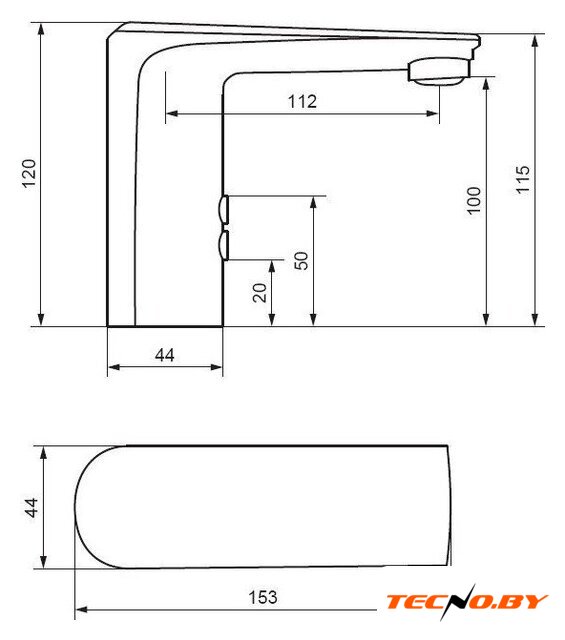 Смеситель Damixa Origin Evo 2 780290300 - Изображение №4 — Интернет-Магазин TECNO.BY