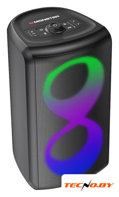 Беспроводная колонка Monster Cycle MS22138 (без микрофона, черный) - Изображение №2 — Интернет-Магазин TECNO.BY