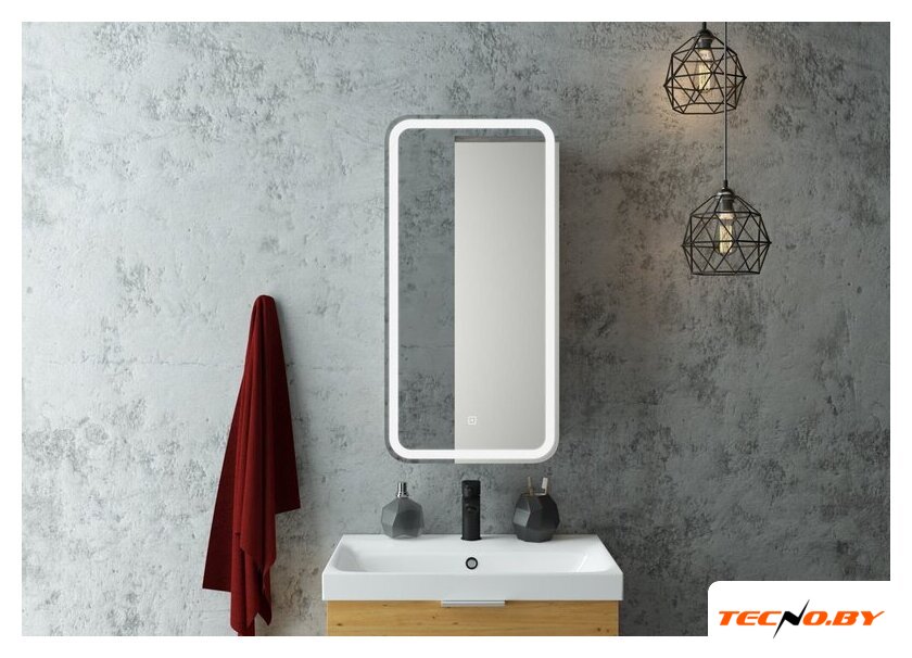  Континент Шкаф с зеркалом Elliott Led 40х80 L - Изображение №6 — Интернет-Магазин TECNO.BY