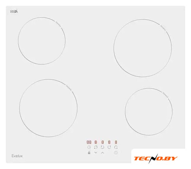 Варочная панель Evelux HEV 640 W - Изображение №2 — Интернет-Магазин TECNO.BY