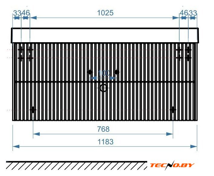  Belux Тумба под умывальник Сиртаки НП 120-02 (180, светлый миндаль матовый) - Изображение №3 — Интернет-Магазин TECNO.BY