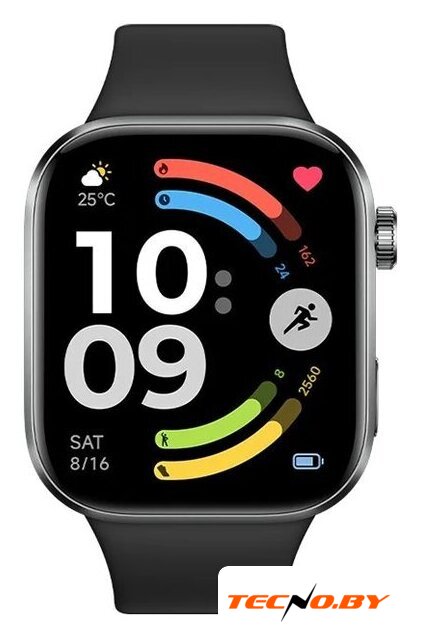 Умные часы Xiaomi Redmi Watch 6 M2523W1 (черный, международная версия) - Изображение №2 — Интернет-Магазин TECNO.BY