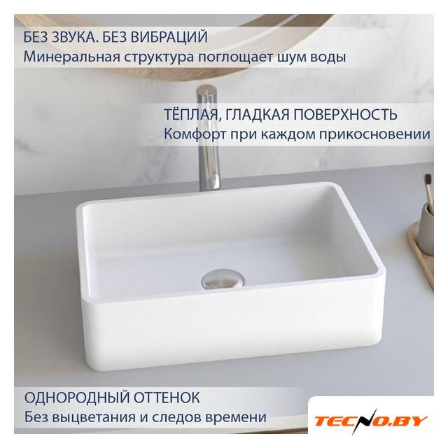 Умывальник Lauter Ravia 21R451PW (Pure White) - Изображение №3 — Интернет-Магазин TECNO.BY