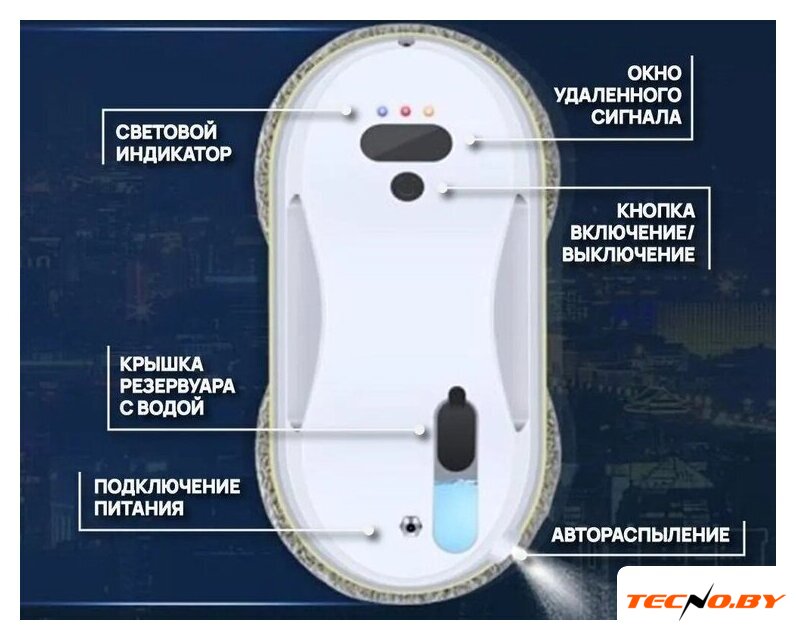 Робот для мытья окон Vivaris VR W15S - Изображение №3 — Интернет-Магазин TECNO.BY