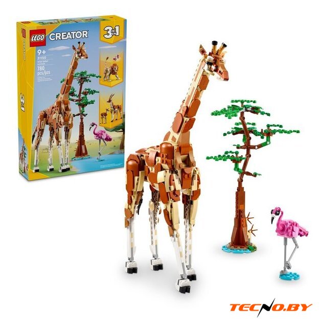 Конструктор LEGO Creator 31150 Дикие животные сафари - Изображение №3 — Интернет-Магазин TECNO.BY